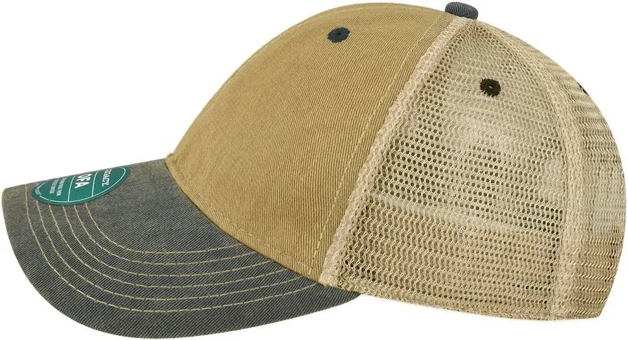 Legacy Ofa Old Favorite Trucker Cap - Dark Tan Navy - one Size Fits Most