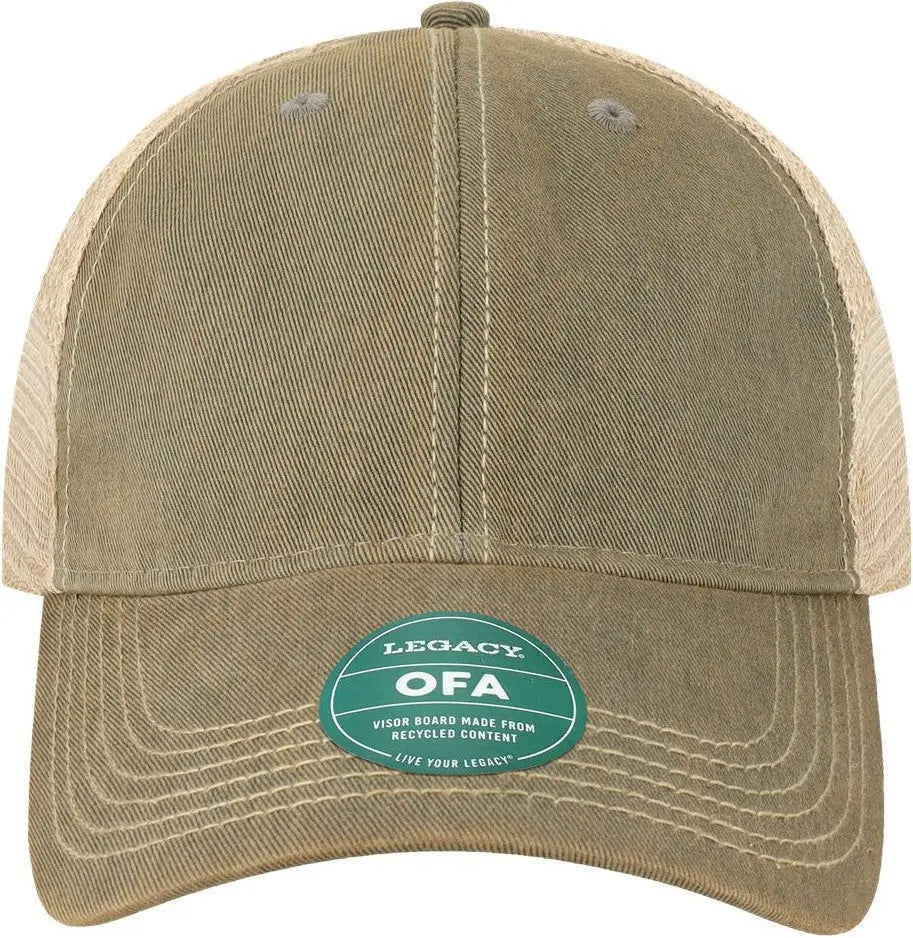 Legacy Ofa Old Favorite Trucker Cap - Grey Khaki - Gray / one Size Fits Most