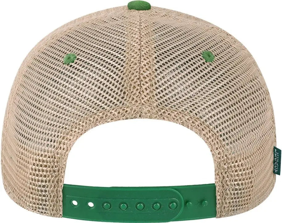 Legacy Ofa Old Favorite Trucker Cap - Kelly Green Khaki - one Size Fits Most