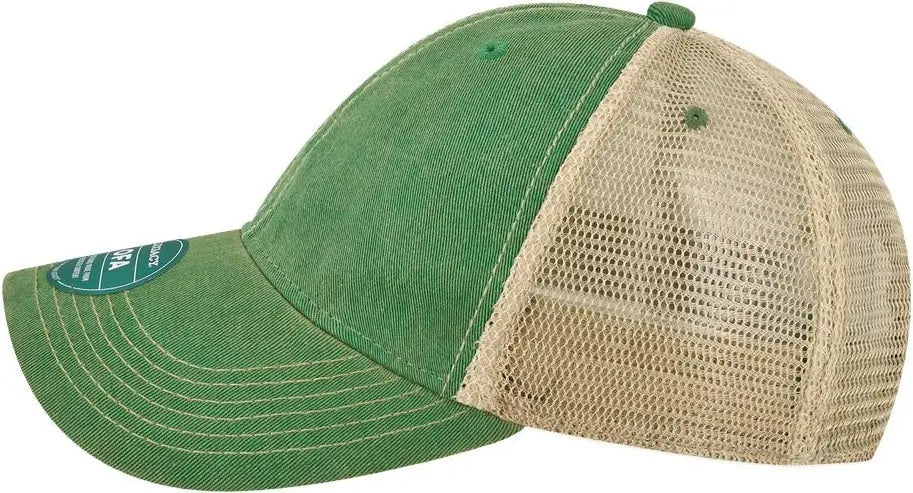 Legacy Ofa Old Favorite Trucker Cap - Kelly Green Khaki - one Size Fits Most