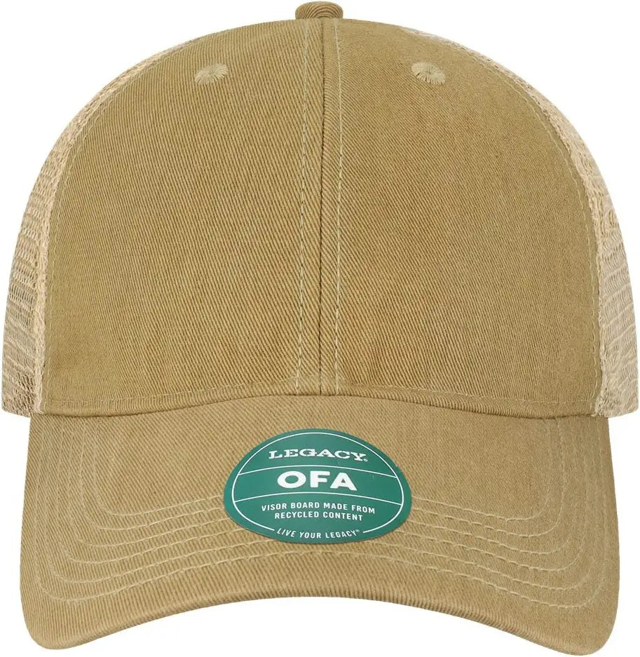 Legacy Ofa Old Favorite Trucker Cap - Khaki