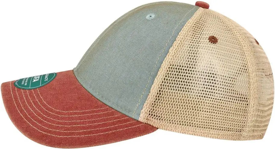 Legacy Ofa Old Favorite Trucker Cap - Light Blue Cardinal - one Size Fits Most
