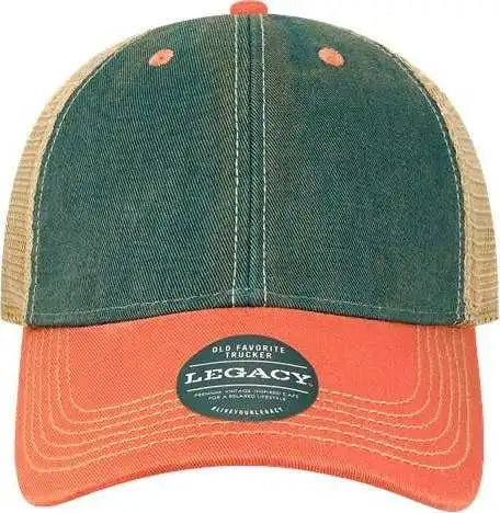 Legacy Ofa Old Favorite Trucker Cap Marine Blue Coral / one Size Fits Most