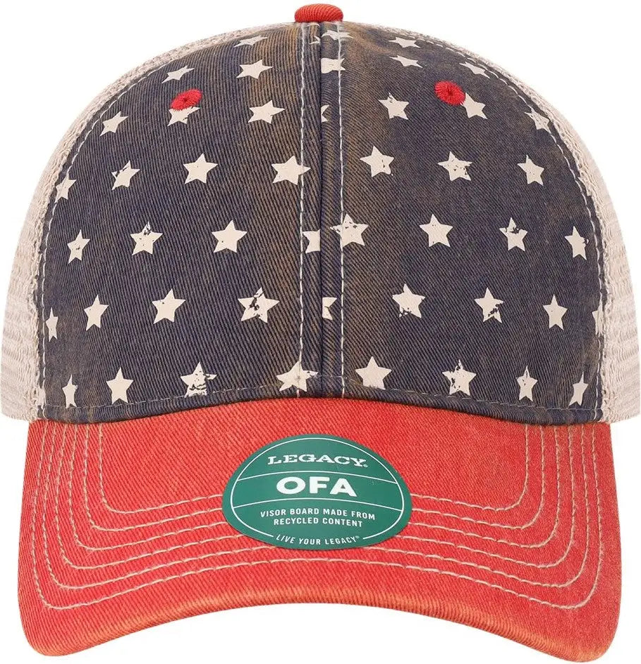 Legacy Ofa Old Favorite Trucker Cap - Merica Khaki