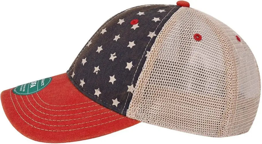Legacy Ofa Old Favorite Trucker Cap - Merica Khaki