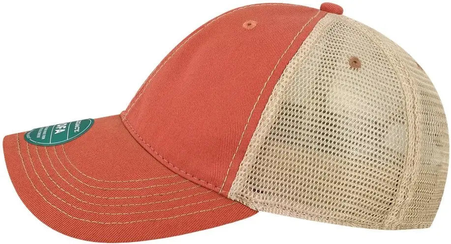 Legacy Ofa Old Favorite Trucker Cap - Nantucket Red Khaki - one Size Fits Most