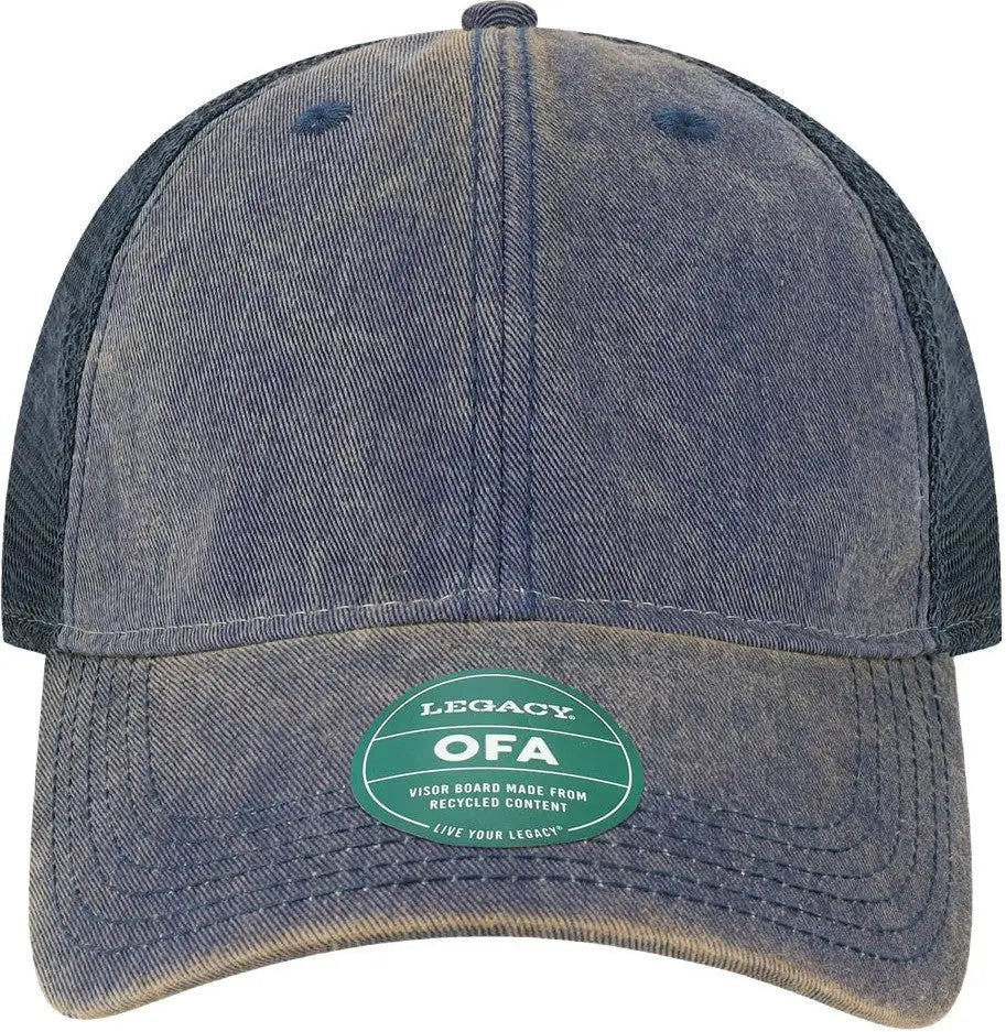 Legacy Ofa Old Favorite Trucker Cap - Navy