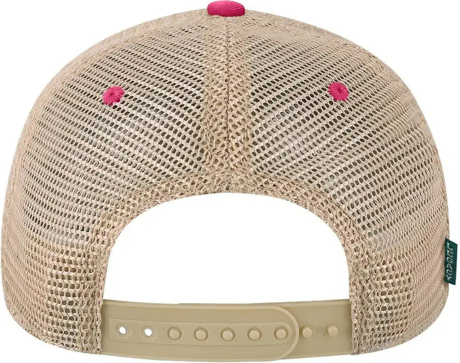 Legacy Ofa Old Favorite Trucker Cap - Navy Dark Pink
