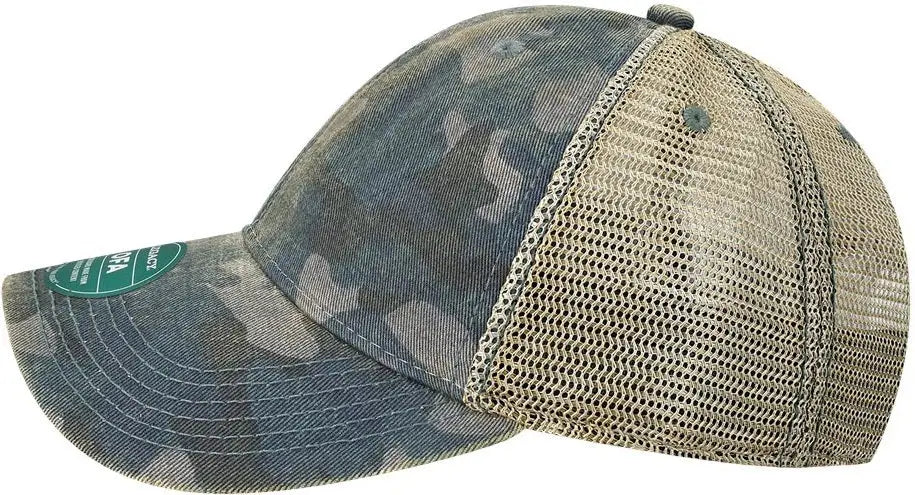 Legacy Ofa Old Favorite Trucker Cap - Navy Field Camo Java - Multi-colored / one Size Fits Most
