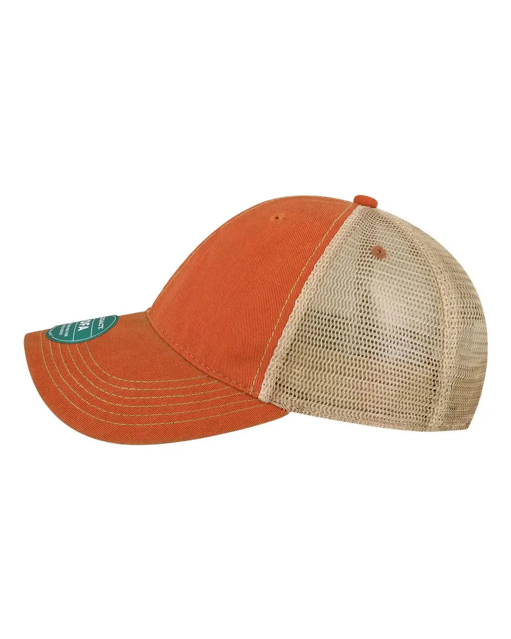 Legacy Ofa Old Favorite Trucker Cap - Orange Khaki - one Size Fits Most