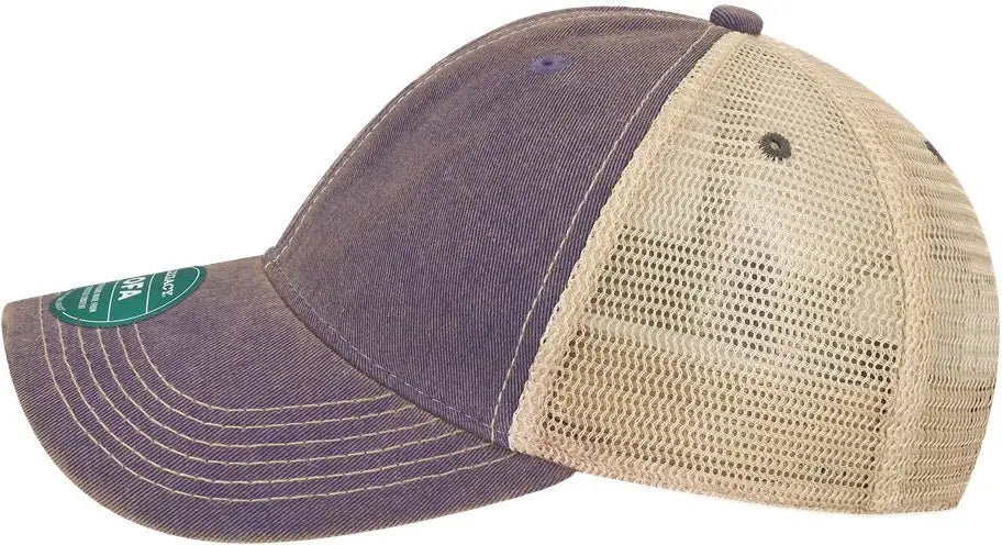 Legacy Ofa Old Favorite Trucker Cap - Purple Khaki - one Size Fits Most