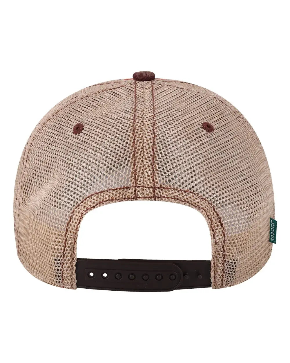 Legacy Ofa Old Favorite Trucker Cap - Red Stripe Khaki