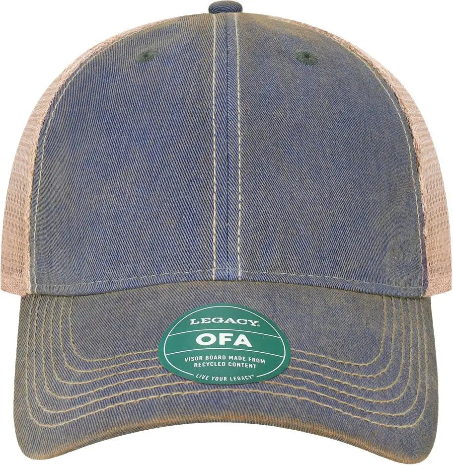 Legacy Ofa Old Favorite Trucker Cap - Royal Khaki - one Size Fits Most