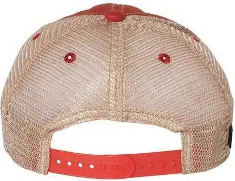Legacy Ofa Old Favorite Trucker Cap Scarlet Red Khaki / 6 5/8’’ 7 3/8’’