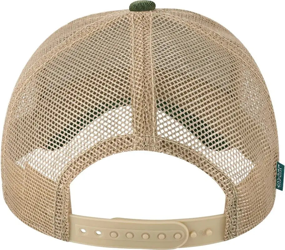 Legacy Ofafp Old Favorite Five-panel Trucker Cap - Green Stripe