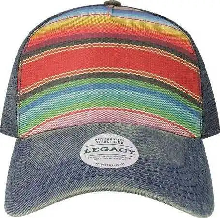 Legacy Ofafp Old Favorite Five-panel Trucker Cap - Poncho - Multi-colored / one Size Fits Most