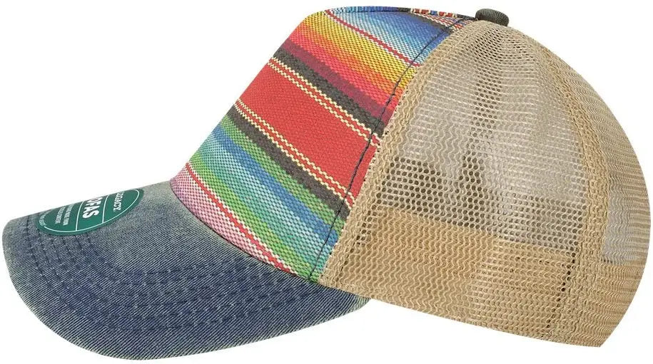 Legacy Ofafp Old Favorite Five-panel Trucker Cap - Poncho - Multi-colored / one Size Fits Most