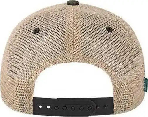 Legacy Ofay Youth Old Favorite Trucker Cap - Black Khaki - one Size Fits Most