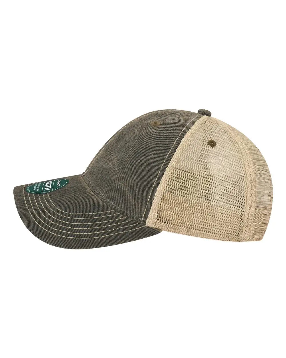Legacy Ofay Youth Old Favorite Trucker Cap - Black Khaki - one Size Fits Most
