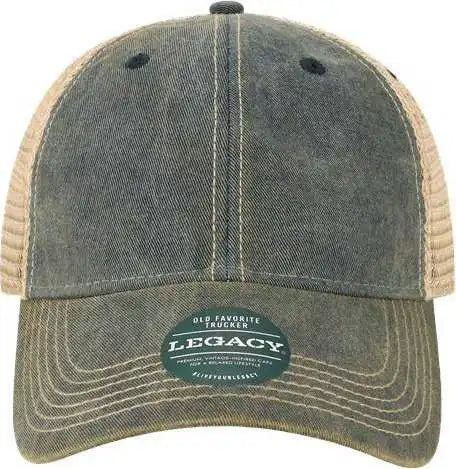 Legacy Ofay Youth Old Favorite Trucker Cap - Navy Khaki - one Size Fits Most