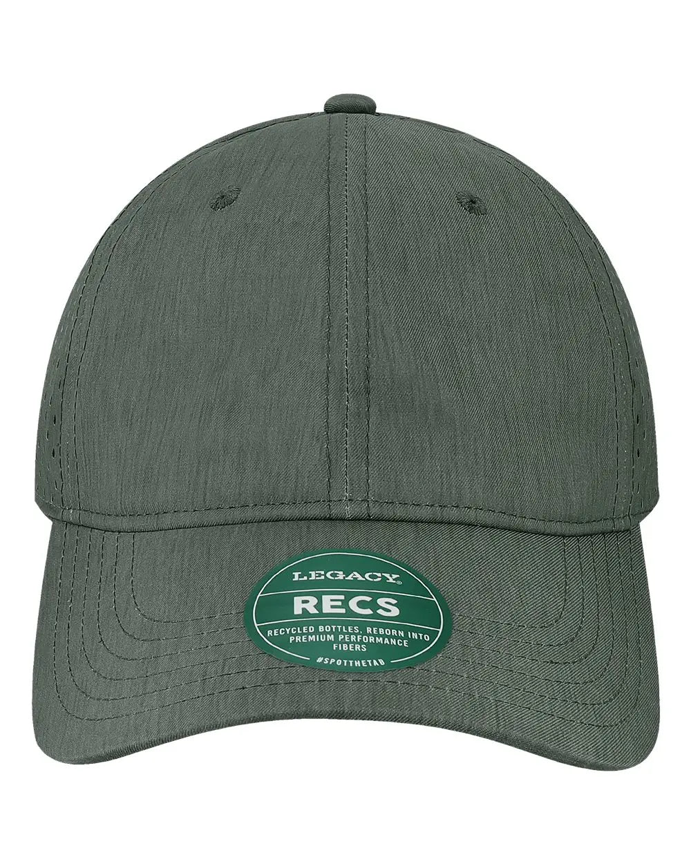 Legacy Recs Reclaim Sport Mesh Cap - Eco Black - one Size Fits Most