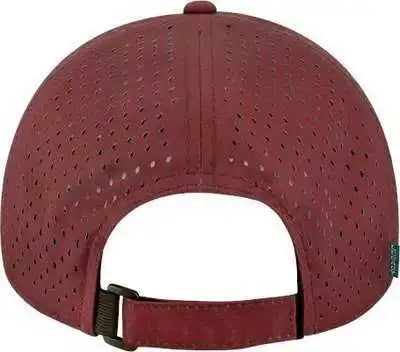 Legacy Recs Reclaim Sport Mesh Cap - Eco Maroon - one Size Fits Most