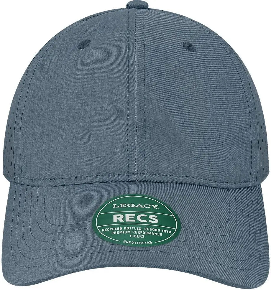 Legacy Recs Reclaim Sport Mesh Cap - Eco Navy - one Size Fits Most