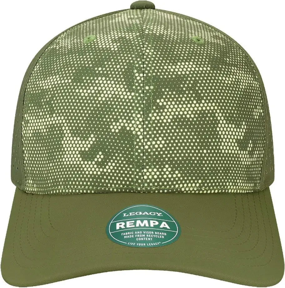 Legacy Rempa Reclaim Mid-pro Adjustable Cap - Army Camo Dots - one Size Fits Most