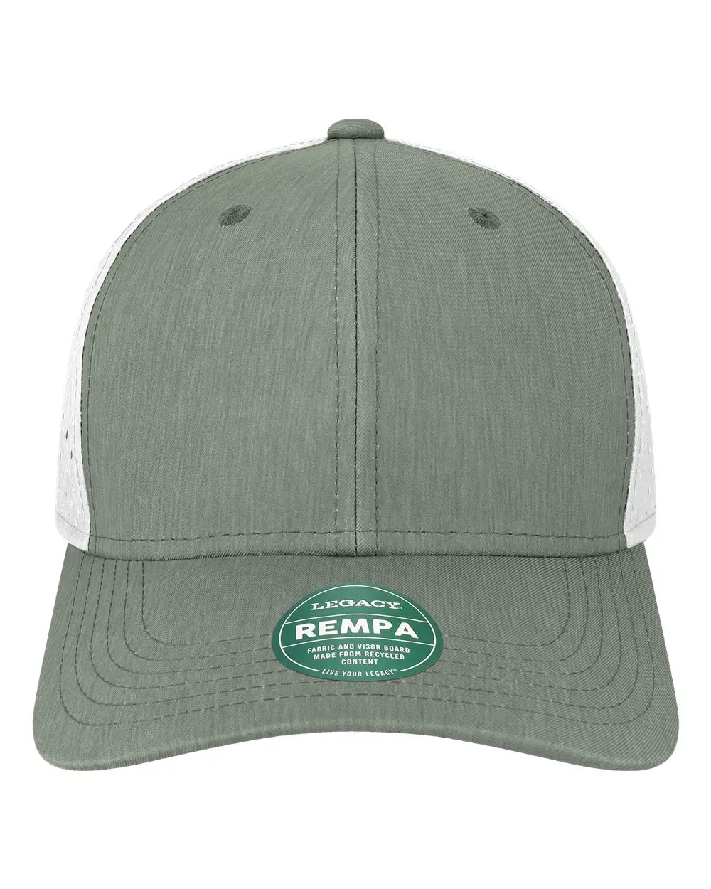 Legacy Rempa Reclaim Mid-pro Adjustable Cap - Eco Dark Grey White - Gray / one Size Fits Most
