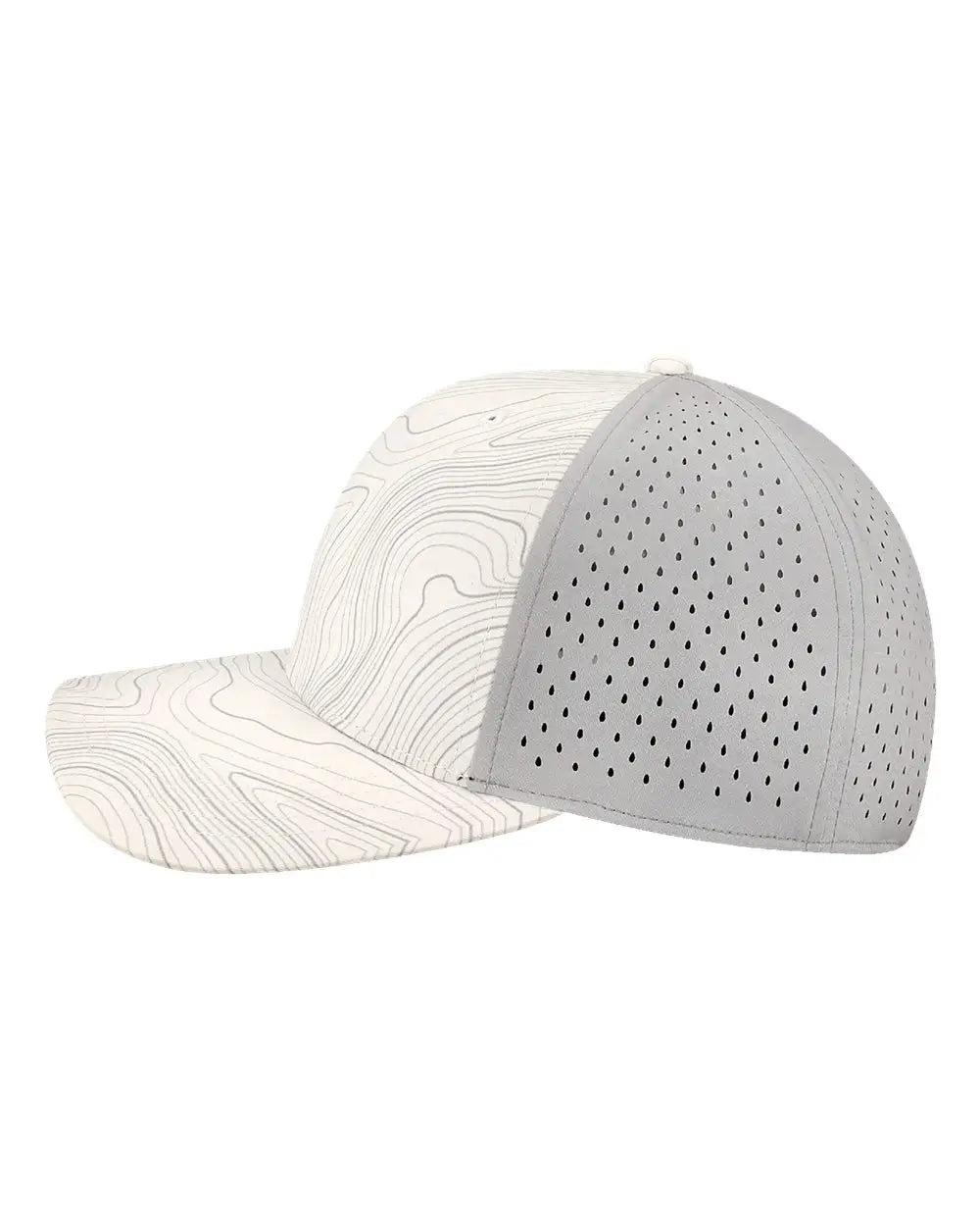 Legacy Rempa Reclaim Mid-pro Adjustable Cap - White Grey Topo - one Size Fits Most