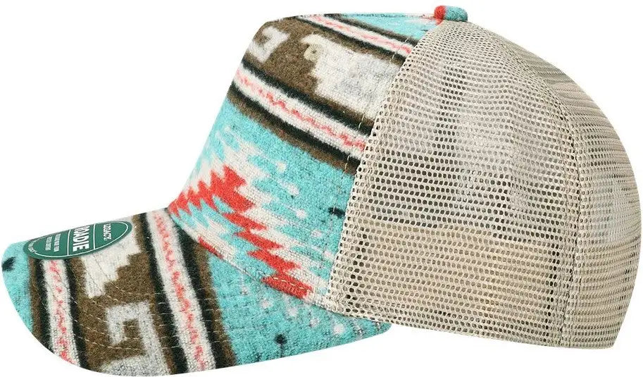 Legacy Roadie Five-panel Trucker Cap - Aztec - Multi-colored / one Size Fits Most