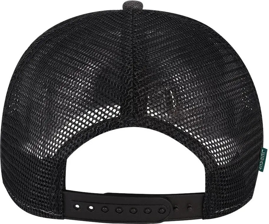 Legacy Roadie Five-panel Trucker Cap - Black
