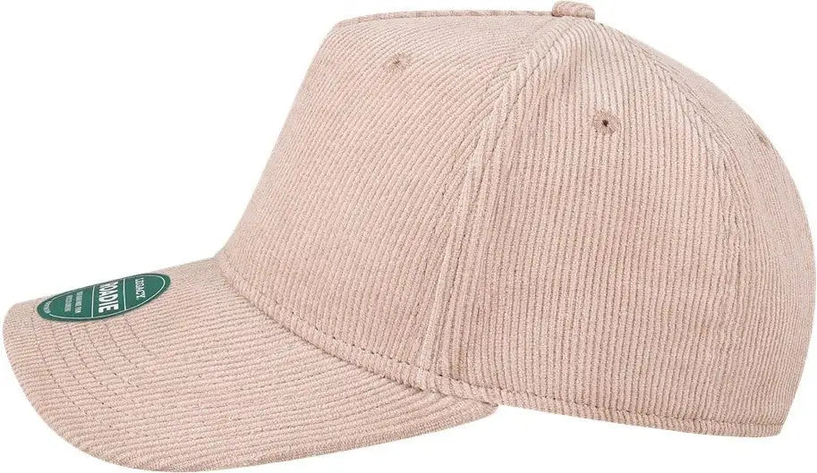 Legacy Roadie Five-panel Trucker Cap - Dusty Rose Corduroy - Green / one Size Fits Most