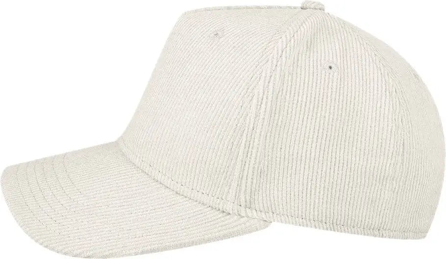 Legacy Roadie Five-panel Trucker Cap - Ivory Corduroy - one Size Fits Most