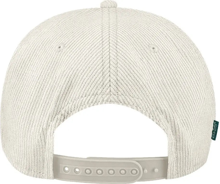 Legacy Roadie Five-panel Trucker Cap - Ivory Corduroy