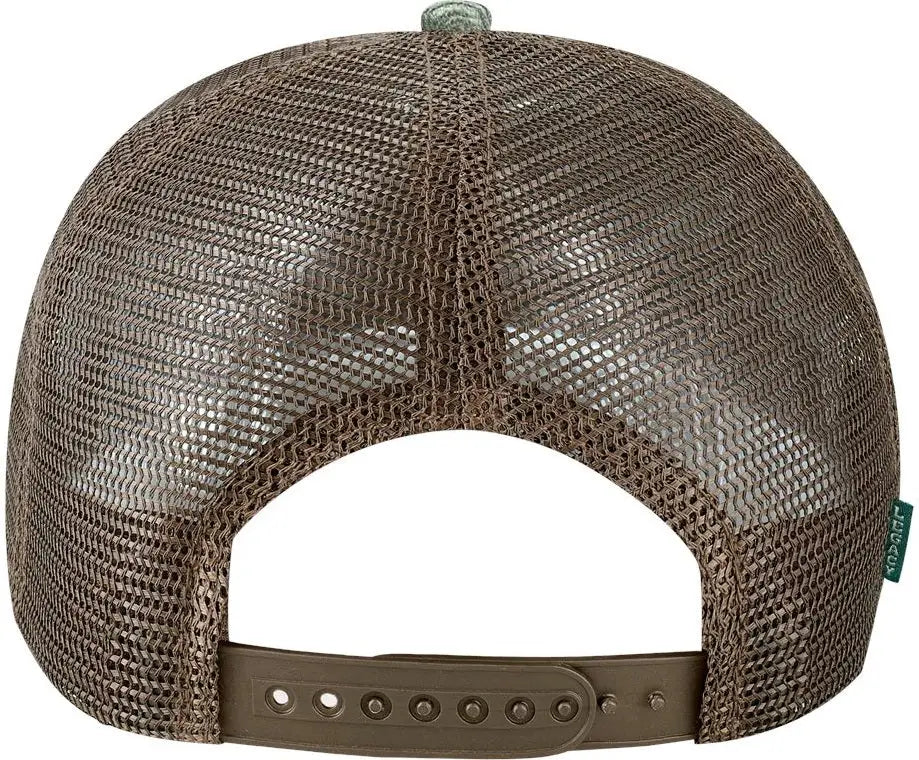 Legacy Roadie Five-panel Trucker Cap - Sawgrass Corduroy Brown