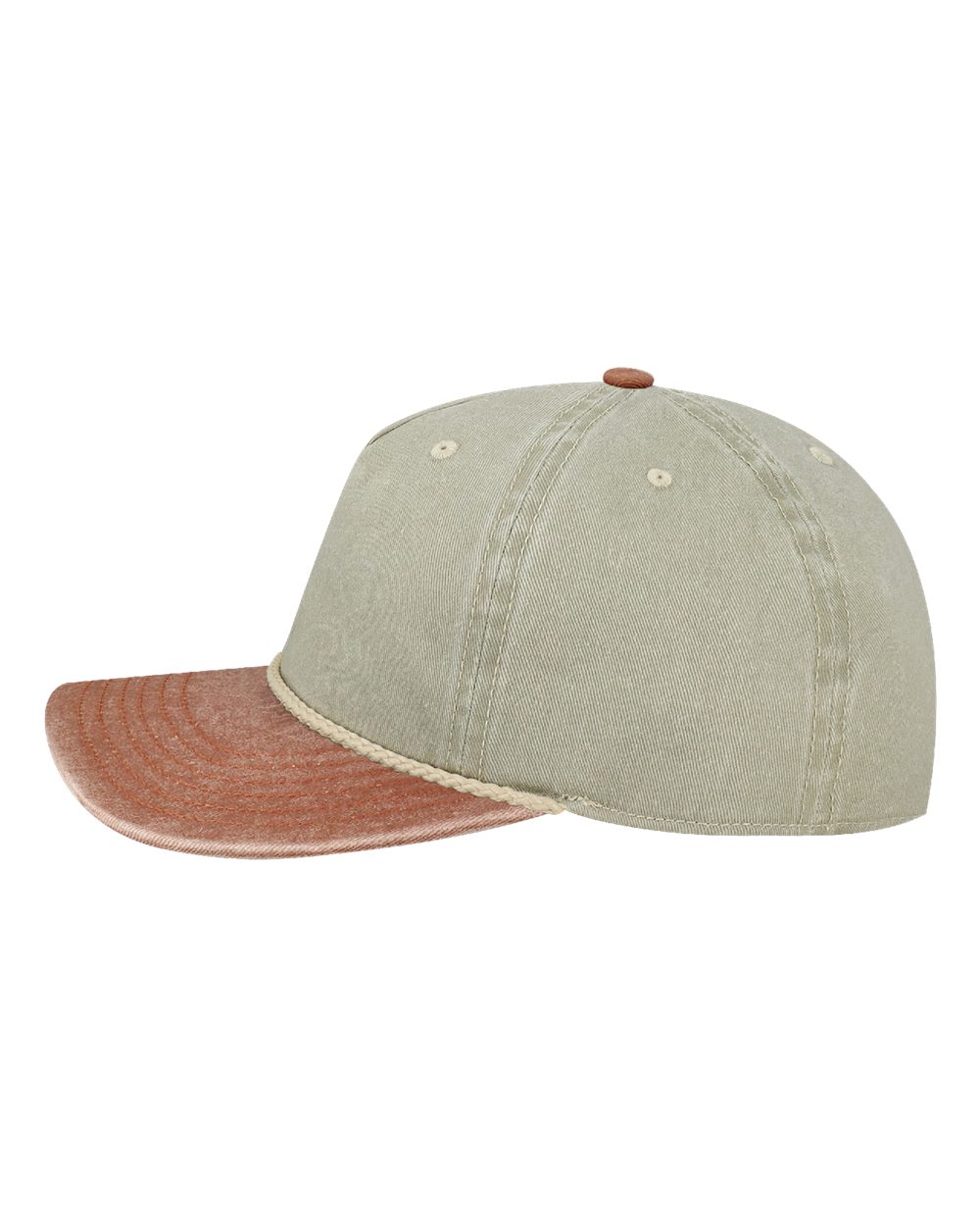 Legacy Skully Cap - Pebble Rust-off White