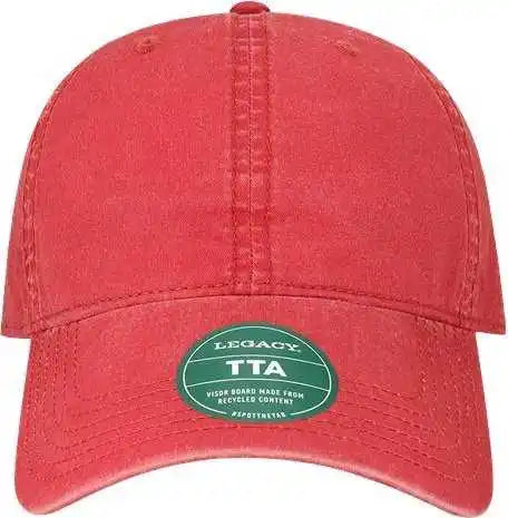 Legacy Tta Terra Twill Cap - Weathered Red - one Size Fits Most