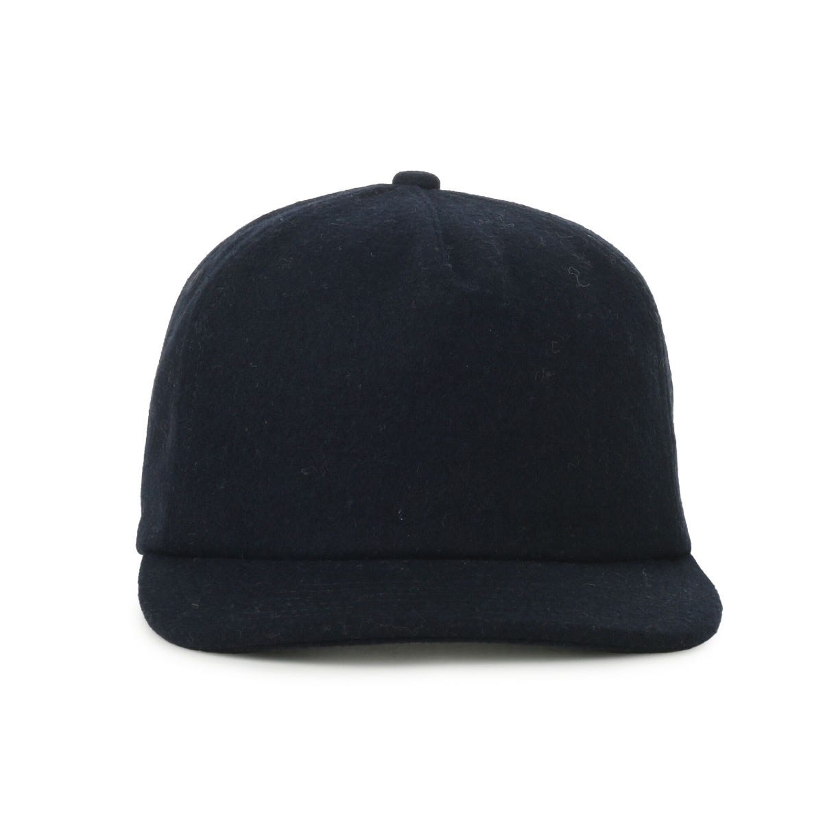 Legendary Headwear Benton Unstructured Flat Visor Snapback Cap - Wool Navy