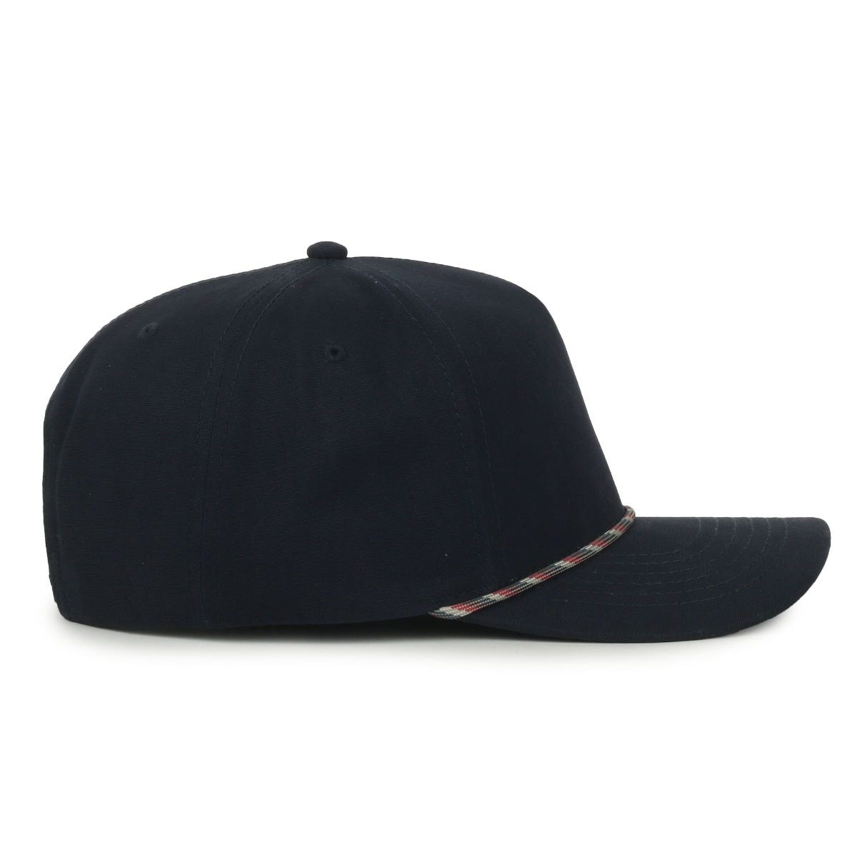 Legendary Headwear Growler Brushed Cotton Canvas Mesh Back Trucker Cap - Navy