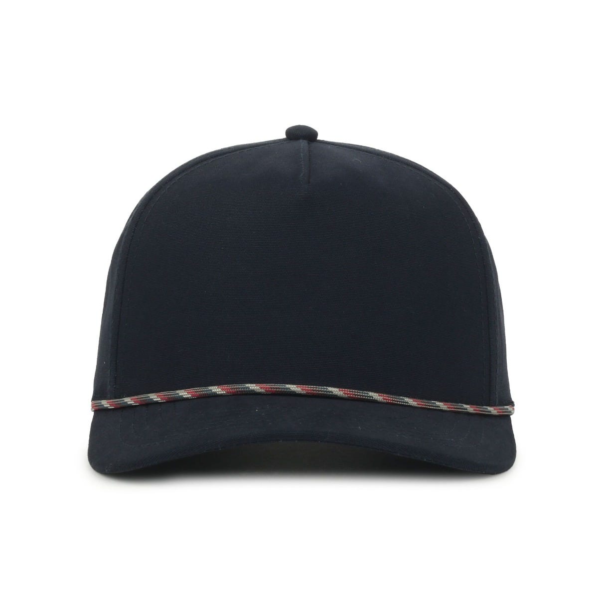 Legendary Headwear Growler Brushed Cotton Canvas Mesh Back Trucker Cap - Navy
