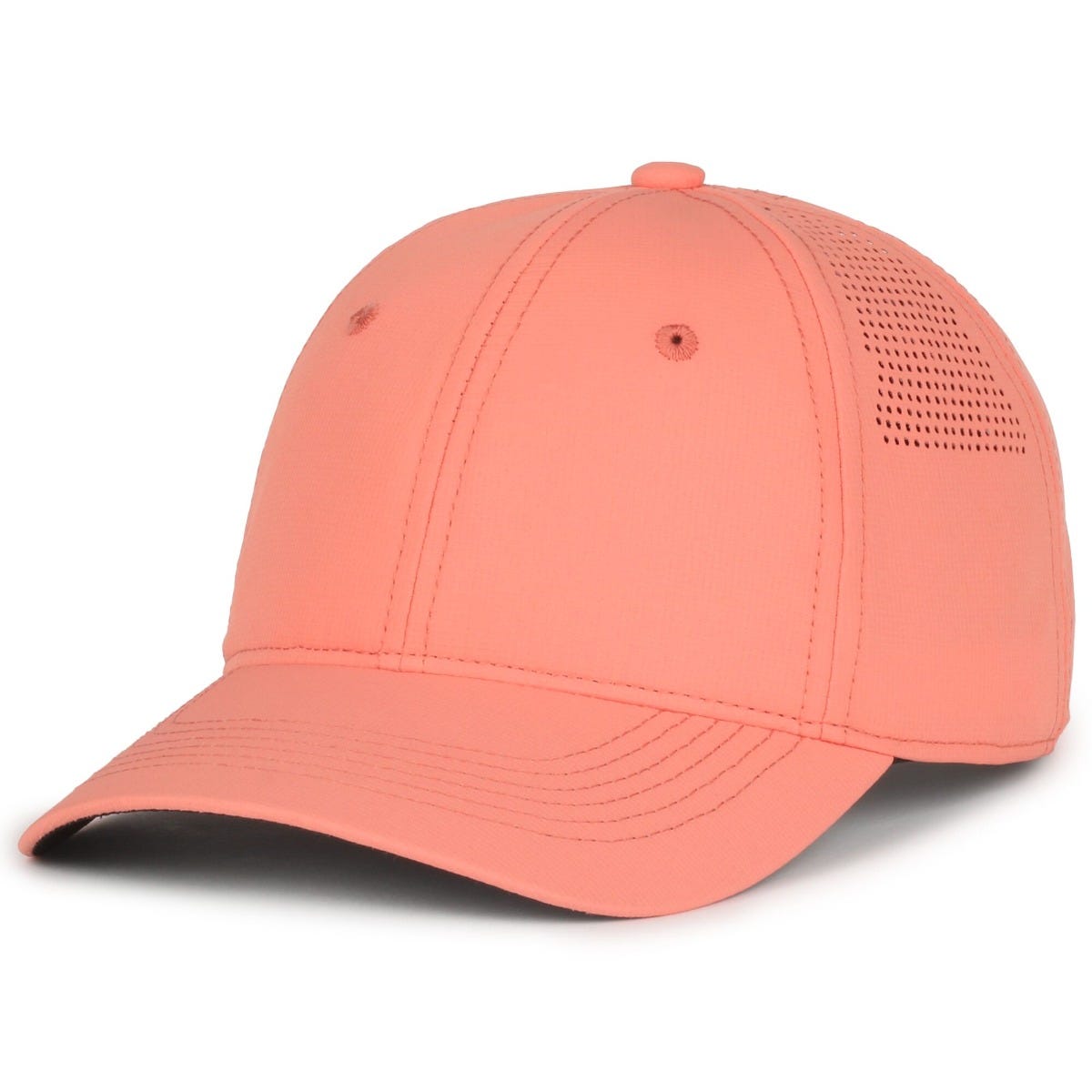 Legendary Headwear Hana Ladies Fit Performance Cap with Ponytail Opening - Salmon