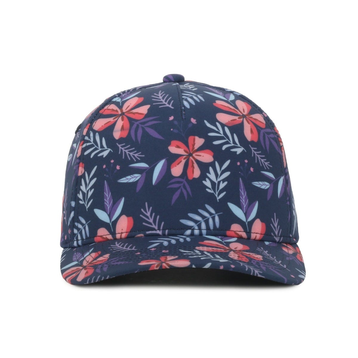Legendary Headwear Kahuna Trend Print Structured Snapback Cap - Floral/navy