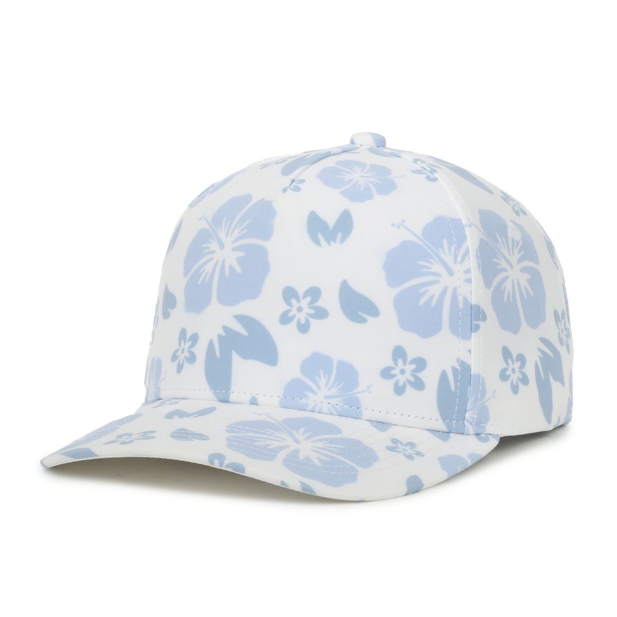 Legendary Headwear Kahuna Trend Print Structured Snapback Cap - Floral/white