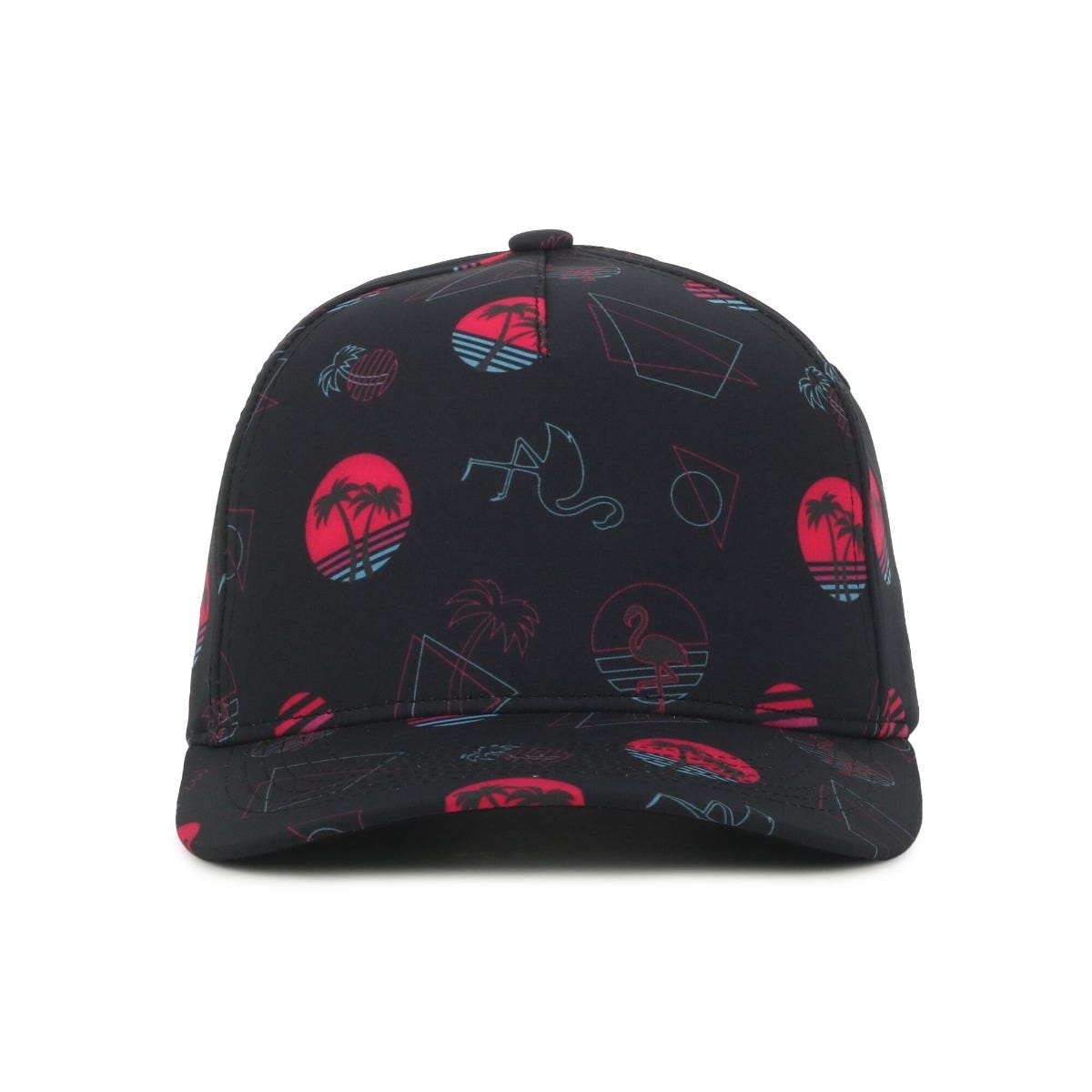Legendary Headwear Kahuna Trend Print Structured Snapback Cap - Miami
