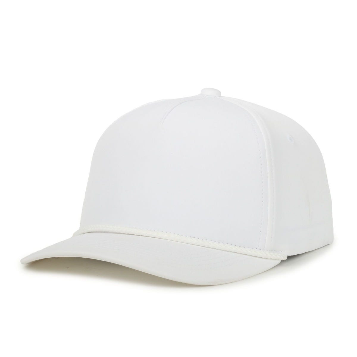 Legendary Headwear Kingston Structured Rope Snapback Cap - White/white Cord