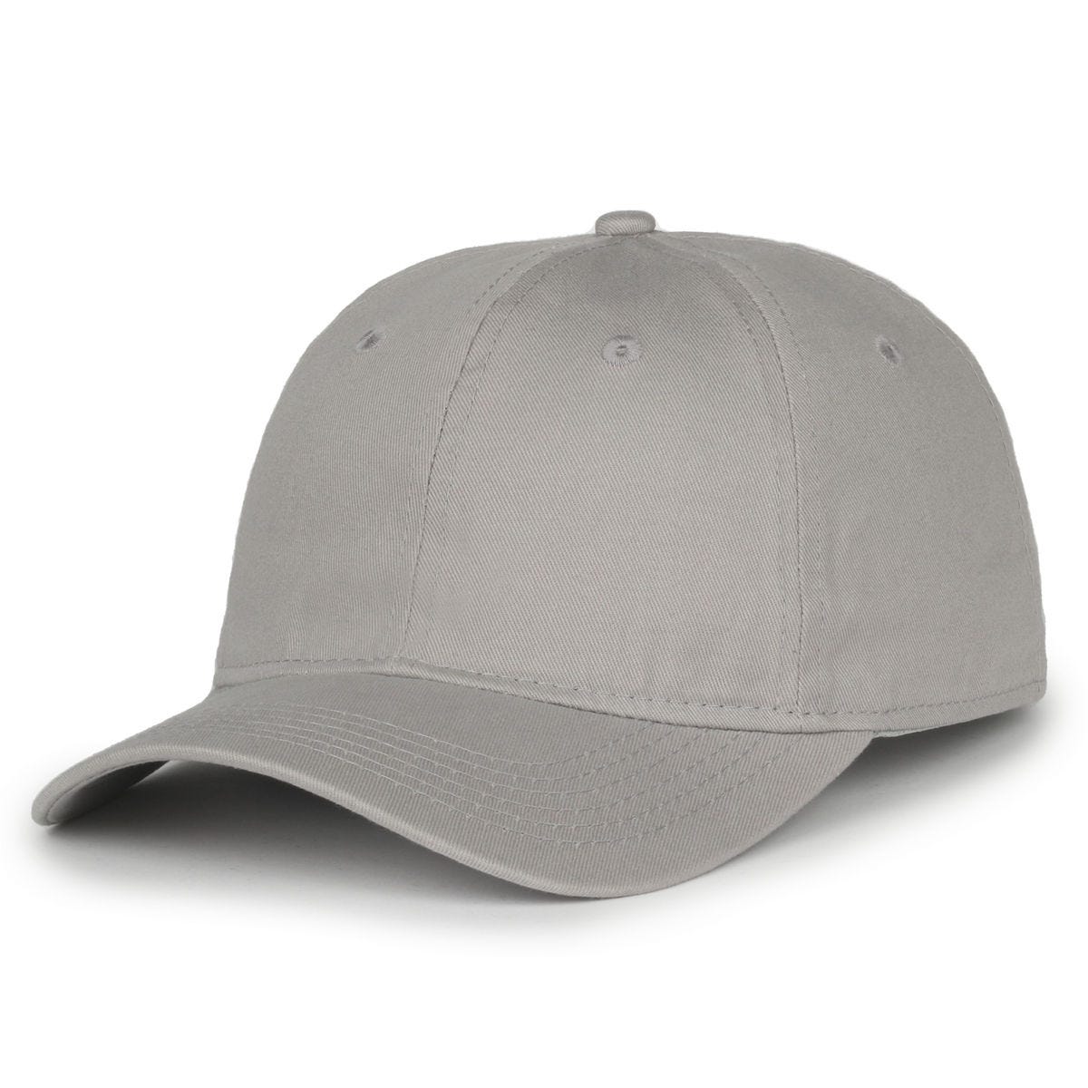Legendary Headwear Luxe-polo Unstructured Cotton Twill Cap - Light Grey