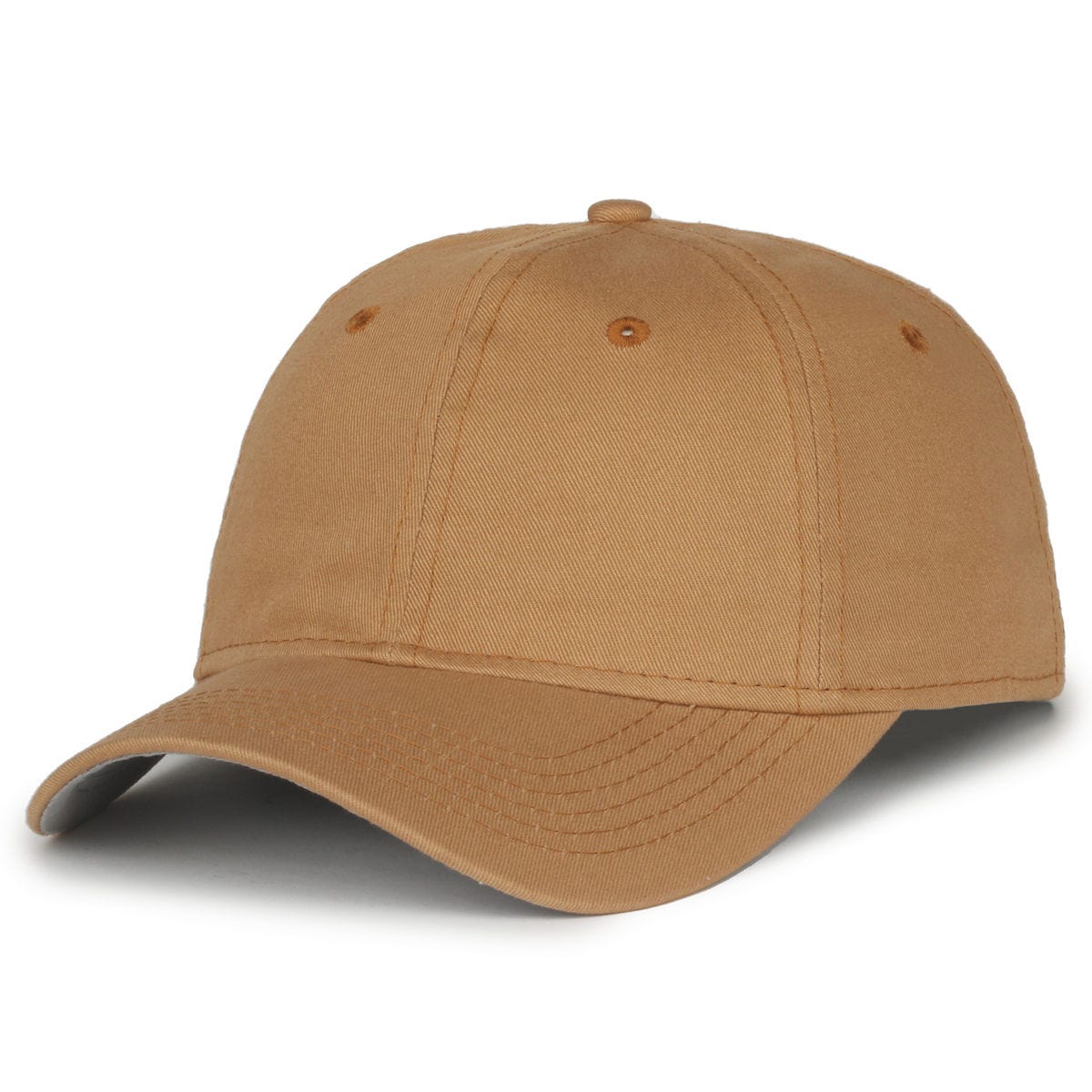 Legendary Headwear Luxe-polo Unstructured Cotton Twill Cap - Old Gold