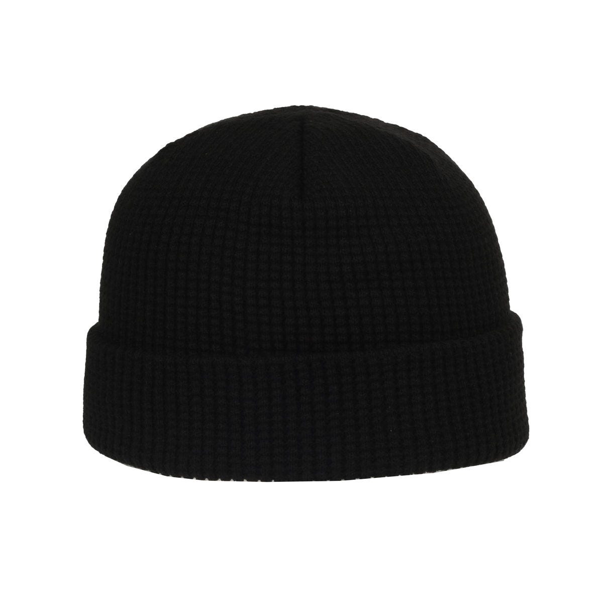 Legendary Headwear Mammoth Waffle Knit Cuffed Beanie - Black