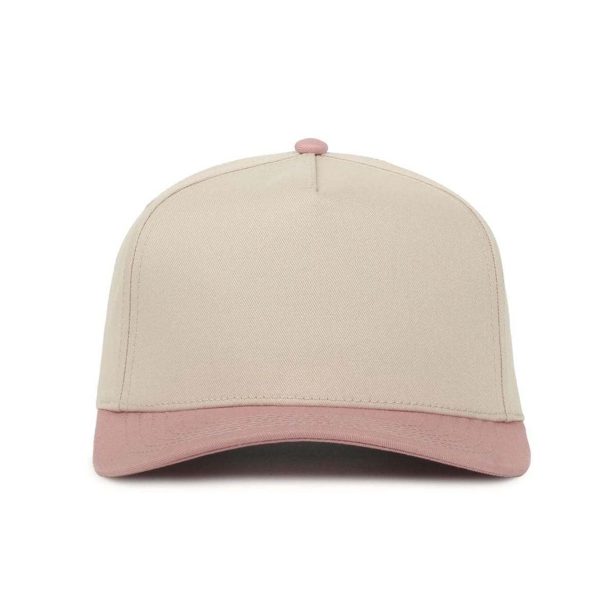 Legendary Headwear Palmetto Cotton Twill Structured Snapback Cap - Stone/rose